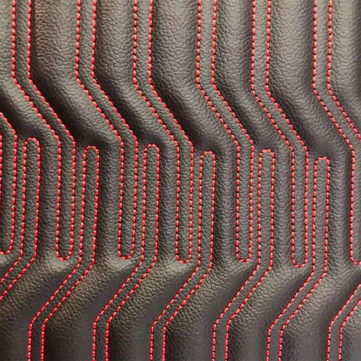 Courvin Sport Relevo Preto e Vermelho Original Romplas 1,4m X 1m - BRASPELES