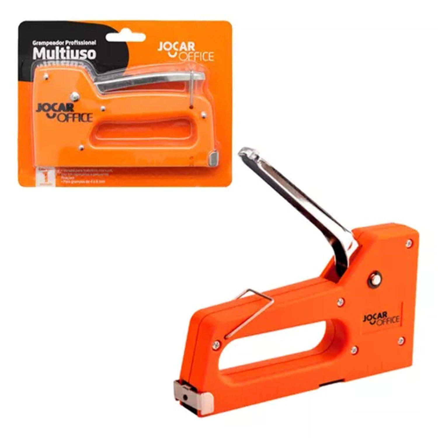 Grampeador Profissional Jocar Office para Grampos de 4 a 8mm - BRASPELES
