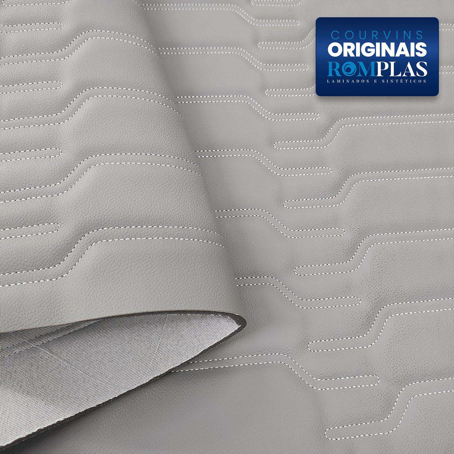 Courvin Sport Relevo Cinza Corola Original Romplas 1,4m X 1m - BRASPELES